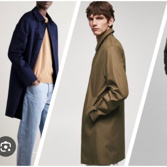 London Fog Towne Trench Coat Belt 42R - Picture 8 of 12